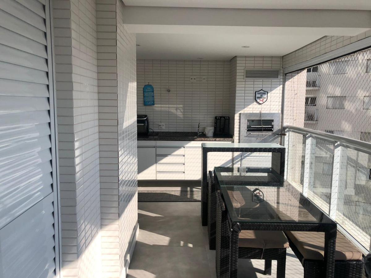 Apartamento Jardim Do Mar, Frente A Praia Praia Grande  Eksteriør billede